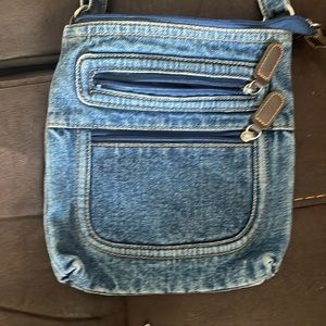 Jean Purse. Use as crossbody shoulder strap. Adjustable strap